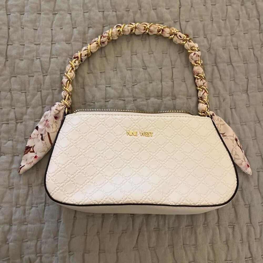 Nine-west Women's White and Cream Bag